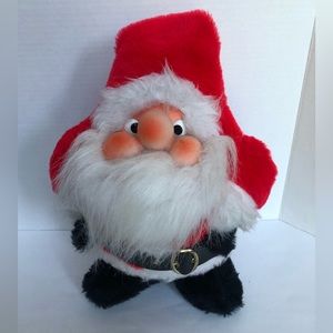 Vintage Santakins Gnome Santa Plush by Rennoc